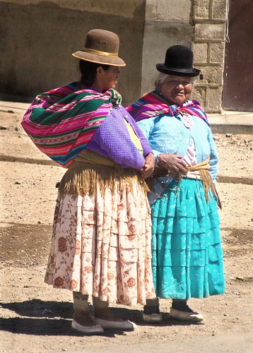 bolivian women hats